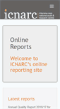 Mobile Screenshot of onlinereports.icnarc.org